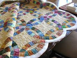 Ny Beauty Customer Quilt Traditional Quilting Wedding Ring Quilt Quilts Double Wedding Ring Quilt