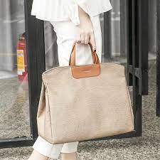Beli tas wanita import korea online berkualitas dengan harga murah terbaru 2021 di tokopedia! Kapasitas Super Besar Wanita Tas Korea Kanvas A4 Dokumen Kantor Untuk Wanita Mom 15 Laptop Tas Bahu Tas Messenger Aliexpress