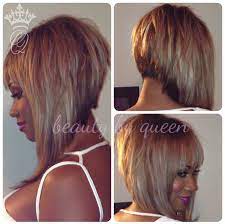 Graduated Bob Using Paul Mitchell S Triangle Technique On Full Sew In Extensions Weave Growing Out Short Hair Styles Short Hair Styles Clip In Hair Extensions