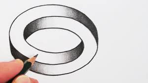 How To Draw A Simple Optical Illusion The Impossible Oval Narrated Illusion Drawings Optical Illusions Art Optical Illusion Drawing