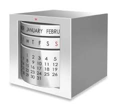 Perpetual Calendar Made In A Cube Is Exactly What My Client Wants Rectangular Shape The Rest Of The Number Executive Gifts Corporate Gifts Business Gifts
