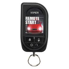 viper color oled 2 way security remote start system