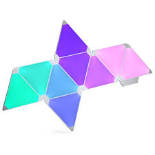 Nanoleaf Aurora Smarter Kit Starterset En 9 Panels Light Panels Nanoleaf Lights Smart Kit
