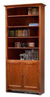 Also available separately is the corner. Alder Wood Mckenzie Bookcase With Doors Antique Cherry 84 H Bookcase Alder Wood Wood Bookcase
