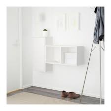 Eket Falra Szerelheto Szekrenykombinacio Feher Ikea Eket Ikea Eket Wall Mounted Cabinet