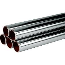 For example, if the circumference is 12.57 inches (319 mm), you would divide by pi, and get an outside diameter of about 4 inches (100 mm). 15mm X 3m Chrome Plated Copper Pipe Copper Pipe
