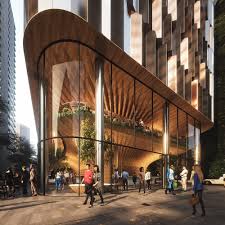 Gallery Of Woods Bagot And Peddle Thorp Win Auckland Skyscraper Competition 2 Architecture Building Design Facade Architecture Tower Design