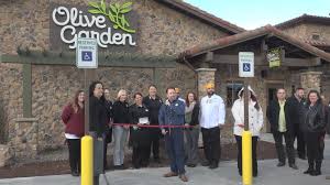 Finally Open Olive Garden Celebrates Grand Opening With Ribbon Cutting