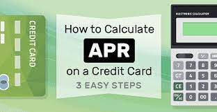 Let's say you purchase a big screen tv and a new sofa for $2,500 on a credit card with an apr of 22%. How To Calculate Apr On A Credit Card 3 Easy Steps Cardrates Com