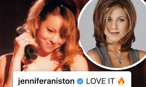 Earlier this year, aniston's cherished hair stylist chris mcmillan told allure that he and jen decided to make the cut to avoid the 'real housewives' look: Jennifer Aniston Responds To Mariah Carey Flashback Of Her Trying The Rachel Haircut Daily Mail Online