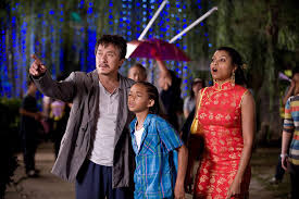 While there is a lot of of violence, the overall theme of the film is a positive one. The Karate Kid 2010
