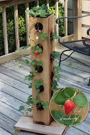 Kein Platz Fur Deine Erdbeeren Mit Dieser Idee Sparen Sie Viel Platz Und Konnen Diy Garten Erdbeeren Garten Garten Garten Pflanzen