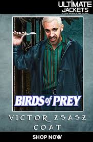Birds Of Prey Victor Zsasz Birds Of Prey Victor Zsasz Coat Chris Messina Mid Length Hooded Coat In 2020 Victor Zsasz Chris Messina Coat
