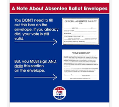 Preparing your package and mailing it properly helps it arrive on time and saves you money. Nyc Board Of Elections On Twitter Attention For Voters Completing Their Absentee Ballot Envelopes You Do Not Have To Fill Out This Box
