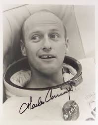 Astronaut Charles "pete" Conrad Photo Signed