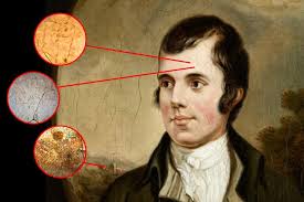 This painting of Robbie Burns contains tiny Masonic symbols that hide a big  secret, researcher claims