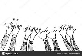 Download Doodle Hands Up Hands Clapping Applause Gestures Congratulation Business Vector Illustra Business Vector Illustration Vector Illustration Doodles