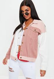 Shopping Pink Colour Block Denim Jacket Up To 68 Off Shop for pink denim jacket online at target. tec2012 essic sn