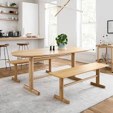 Dining room sets in philadelphia. Modern Trestle Dining Table