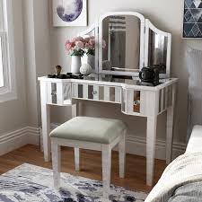 Shop for bedroom vanity set online at target. Furniture Of America Inno Glam 3 Piece Vanity Set With Mirror On Sale Overstock 21689725