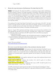 Here are useful ideas that will help you to easily write a letter requesting scholarship. Tutorial 9 Epf Intellectual Property Law Topic 10 Epf Discuss The Scope And Purpose Of The Employees Provident Fund Act 1991 Purpose The Employees Provident Studocu