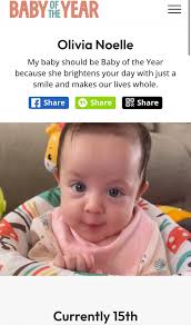 Vote for my Granddaughter my Princess Toddler of the Year #MarioLopez