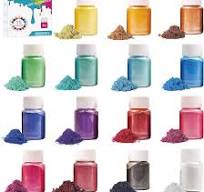 15 Bottles Slime Pigment, Mica Powder for Soap Making, Resin Color  Pigments, Mica Powder for Candle Making, Epoxy Resin, Lip Gloss, Natural  Powder ...