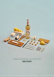 Good Design Makes Me Happy Project Love Les Sirops De Monin Food Design Knolling Photography Food Photography