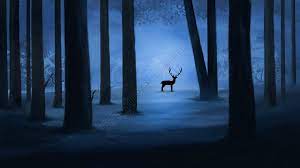 healing the forest seeing deer night good hello september cure forest deer illustration image on pngtree free download on pngtree image illustration mountain illustration good night world