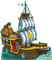 They all had a blast i highly recommend pirateship cove! Advanced Graphics Bucky The Pirate Ship Disney Jake And Neverland Pirates Cardboard Standup Wayfair