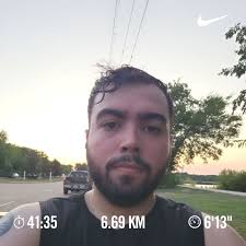 Personal best 5k time achieved