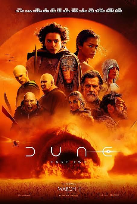 Dune Part Two 2024 Poster