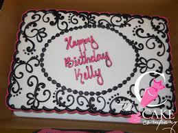 Elegant Birthday Sheet Cake Designs Scroll Work Cake Birthday Sheet Cakes Birthday Cake For Women Elegant Birthday Cakes For Women