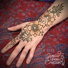 Henna Flowers Party Design Www Jamilahhennacreations Com Flower Henna Wrist Tattoos For Women Henna Designs