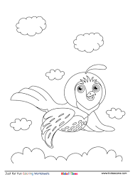 The most common bird coloring pages feature various species of birds. Flying Bird Coloring Page Kidzezone