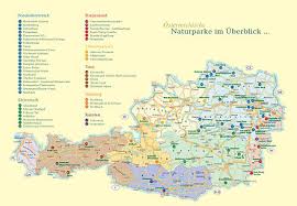 Österreich karte für die wand 100 x 70 cm und karte der skigebiete österreichs. Liste Der Naturparks In Osterreich Wikipedia