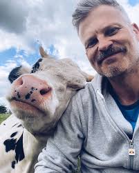 Farm animals are not just food and this man proves that (link in the  comments)