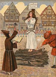 Joan Arc Being Burned The Stake Http Www Corbisimages Com Images Corbis 42 16762229 Jpg Size 67 Uid 4014945a 1af6 4c58 8 Badass Heroine Joan Of Arc My Images