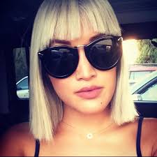 But blunt bangs looks stylish too, and your face shape is ok with bangs, in this article you can find the great examples of blunt bangs, side layered bangs or more! 26 Cute Blunt Bob Hairstyle Ideas For Short Medium Hair Hairstyles Weekly