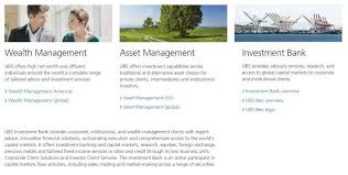 Ubs investment bank provides corporate, institutional and wealth management clients with expert advice, innovative solutions, execution and comprehensive access to international capital markets. What Is So Bad About Ubs Wall Street Oasis