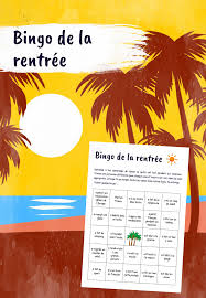 Bingo De La Rentree Unterrichtsmaterial Im Fach Franzosisch In 2020 Bingo Unterrichtsmaterial Englischunterricht