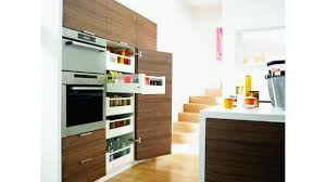 kitchen with space saving storage