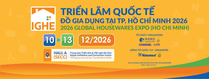 IGHE Ho Chi Minh 2026 — Global Housewares Expo — Hall A, Saigon Exhibition and Convention Center (SECC), Ho Chi Minh City, Vietnam