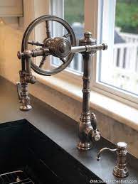Rustic faucets & copper kitchen sink faucets rustic sinks offers a huge lineup of exquisite, rustic faucets designed to suit virtually any decor! 12 Kitchen Sink Transformation And Organizations Simphome Rustic Kitchen Faucets Farmhouse Kitchen Remodel Farmhouse Faucet