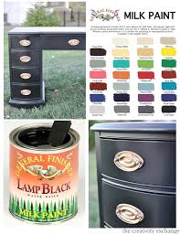 I like the ease of milk paint, but would love to mix the white milk paint with benjamin moore white dove for the color. General Finishes Milk Paint What And How