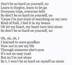 Jess Glynne Don T Be So Hard On Yourself Jess Glynne Don T Be So Hard On Yourself Saving Quotes Words Jess Glynne