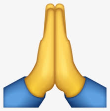 Emoji Emoji Pray Thankyou Thanks - Praying Hands Emoji Png ...