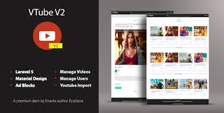 Laravel saves a lot of time if you are planning to develop a website from the scratch. Vtube V2 Video Hosting Sharing Script Laravel Vuejs
