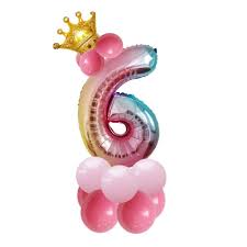 Numero Foil Globos Fiesta De Cumpleanos Decoracion Ninos Bebe Nina Princesa 1 2 3 4 5 6 7 8 8 Anos De Edad 1er Cumpleanos Bola De Latex Comprar A Buen Precio Entrega Gratuita Resenas Reales Con Fotos Joom