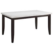 Shop for high marble dining table online at target. Steve Silver Francis Fc500mt 600tl Contemporary Rectangular Counter Height Dining Table With Marble Top Northeast Factory Direct Pub Tables